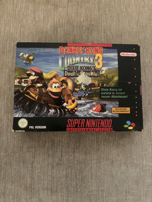 Donkey Kong Country 3 Super Nintendo SNES game used