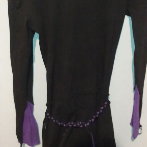 Psychedelic fairy dress like new, No More, black and purple, size S