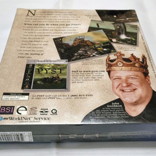 PYST PC adventure game brand new, sealed