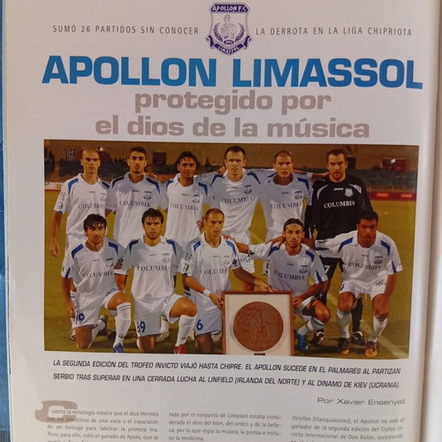 Don Balon magazine issue 30 5/11/2006 like new with Osasuna poster