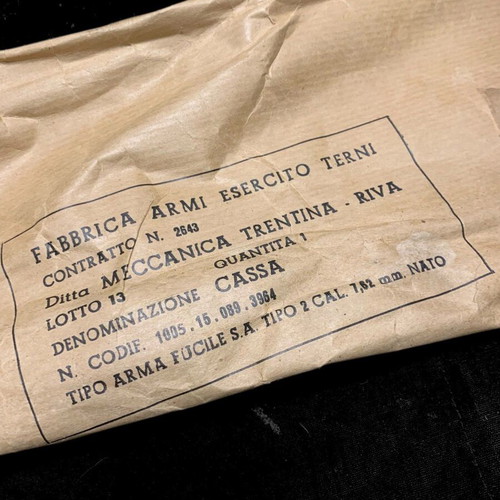 M1 Garand Stock New Italian Walnut Wood with NATO Paper Cover