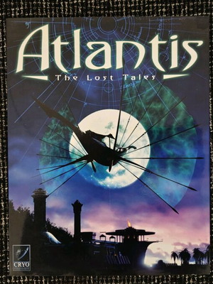 Atlantis The Lost Tales PC παιχνίδι σαν καινούργιο, adventure, 4 CD-ROM