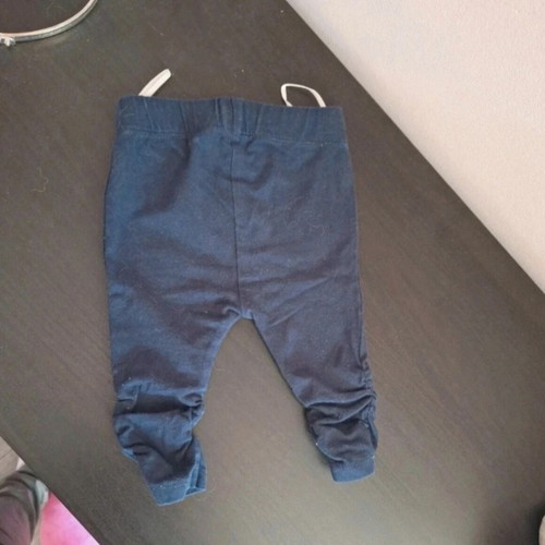 Dirkje navy blue baby leggings size 56