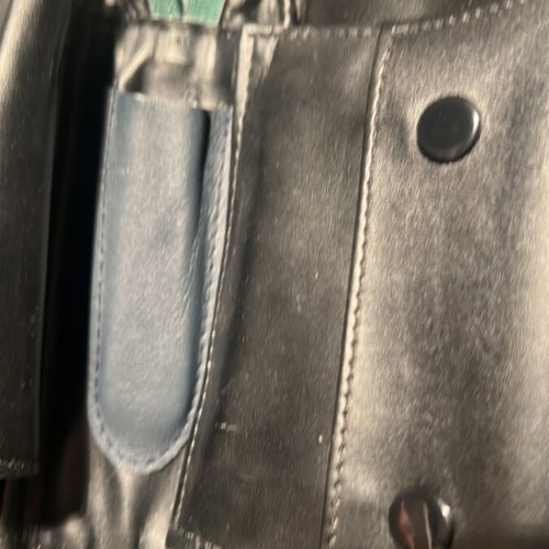 Peterson leather tobacco and pipe pouch used
