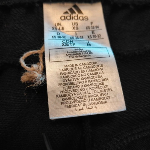 Adidas women's blue jogger pants new, size XS