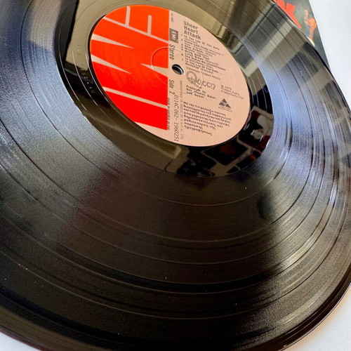 Queen Sheer Heart Attack LP used, Greek reissue 80s
