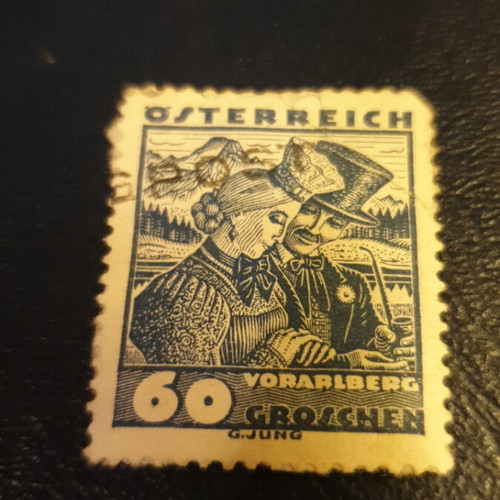 60 Groschen Austria 1934 stamp used