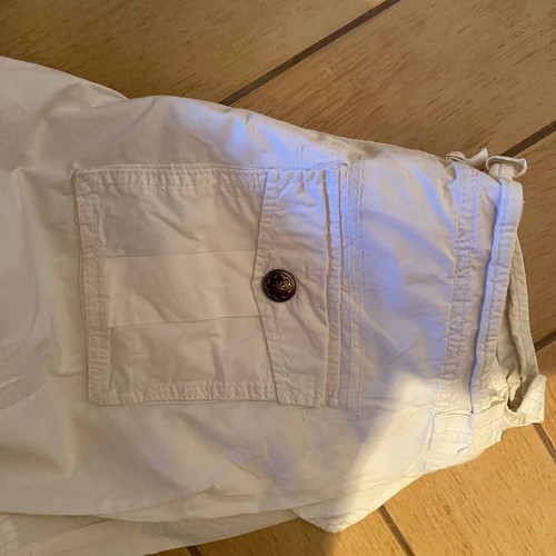 Esprit gabardine pants used, white, size L