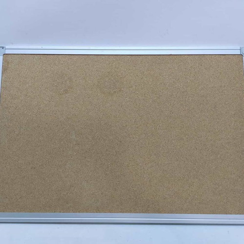 Notice board with pins used 39.5x59.5cm