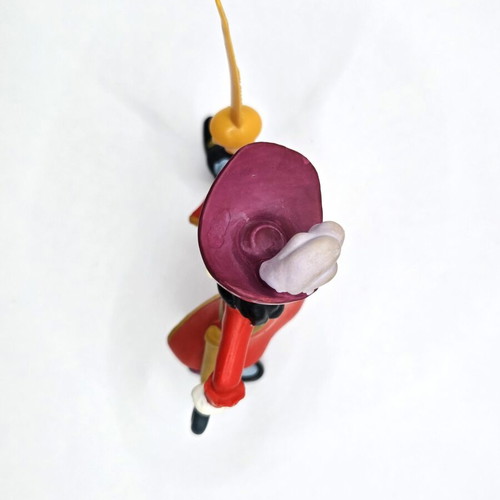 Captain Hook Bullyland figure used vintage Disney PVC collectible
