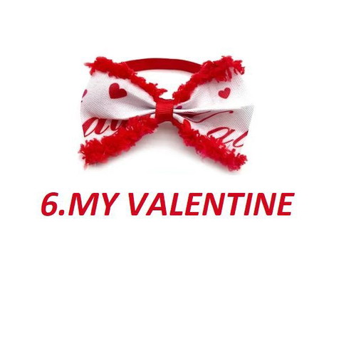 My Little Love Bow dog, cat and rabbit bow tie new for Valentine's Day