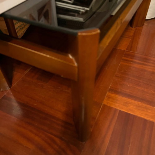 Coffee table used with glass 44x83x37cm