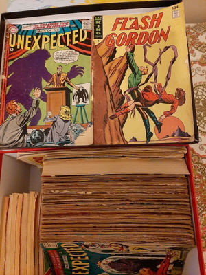 Tales of the unexpected #89 and Flash Gordon #9 comics used