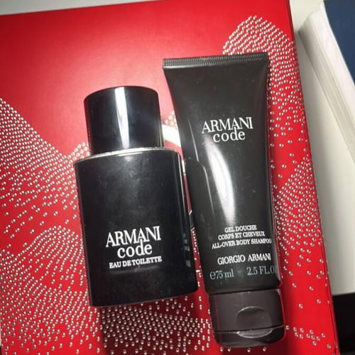 Armani Code EDT 35/50 ml like new with masculine scent