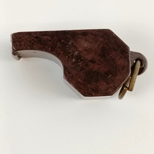 Signal Police whistle used, bakelite, 1940s