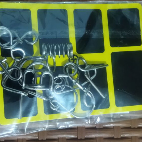 Metal brain puzzle, new
