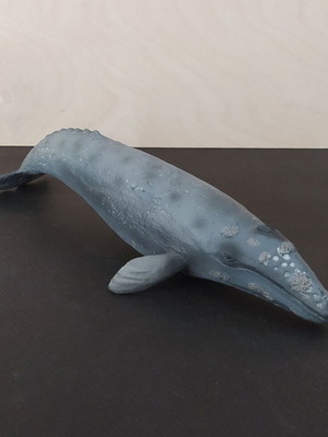 Φιγούρα γκρι φάλαινας Schleich σαν καινούργιο, κλίμακα 1:32