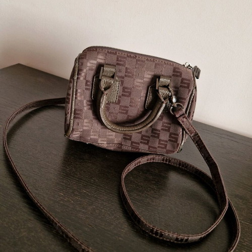 Sisley crossbody bag brown like new