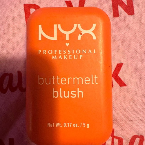 NYX Buttermelt Blush shade 05 Had Butta vivid orange like new