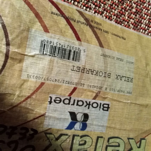 Biokarpet rug new 2.00x2.90 with warm colors