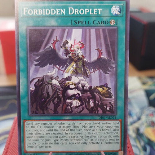 Forbidden Droplet Yu-Gi-Oh! card