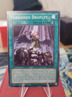 Forbidden Droplet Yu-Gi-Oh! card