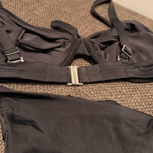 Yamamay Black Adjustable Swimsuit like new, top 75C, bottom M/L