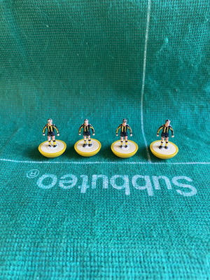 Vintage Subbuteo spares ref 30 with Berwick Rangers and AEK Greece