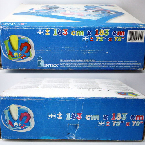 Vintage 2001 Large Inflatable Playset 183x183cm Intex new
