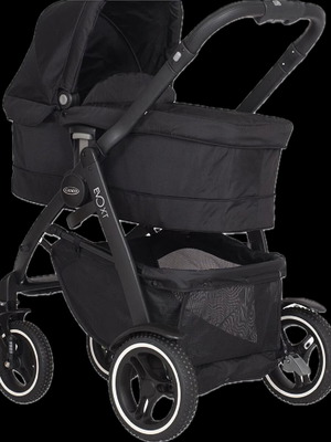 Graco Evo XT 2 in 1 stroller like new with free footmuff