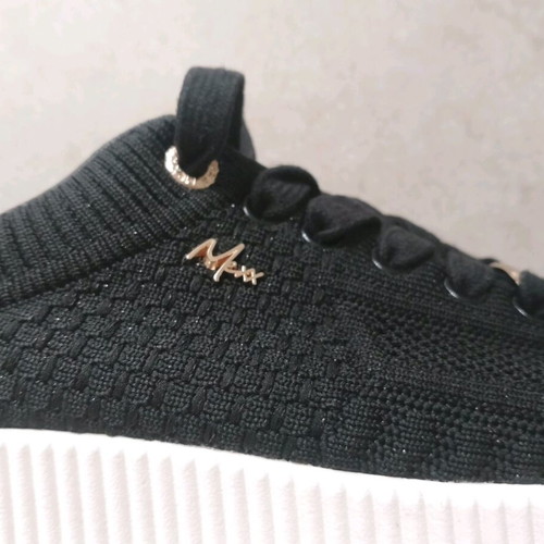 Mexx Fashion flatform sneakers size 38 like new, black