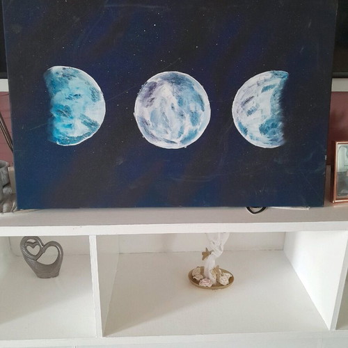 Handmade canvas like new 72×50
