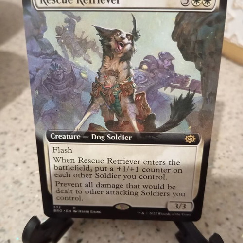 Magic the gathering Rescue Retriever (V.2) The Brothers' War: Extras