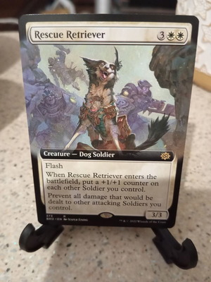 Magic the gathering Rescue Retriever (V.2) The Brothers' War: Extras