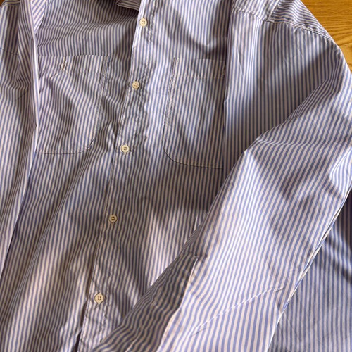 Pazolini striped men's shirt 3XL-4XL, casual style