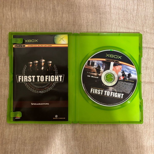 First to Fight Xbox Original German used complete
