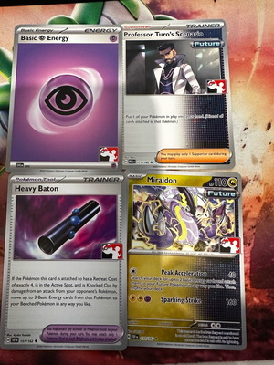 Pokemon cards new, non holo from pack of 5