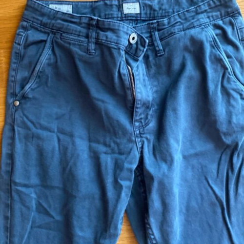 Pepe Jeans dark blue chinos, size 170 cm, age 15 years
