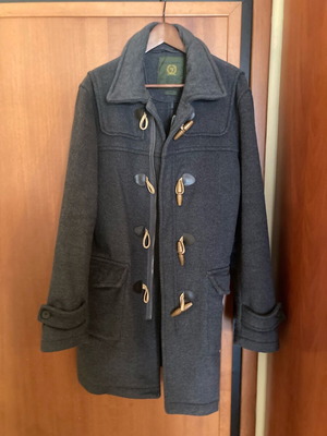 Montgomery men's coat used, gray, size L