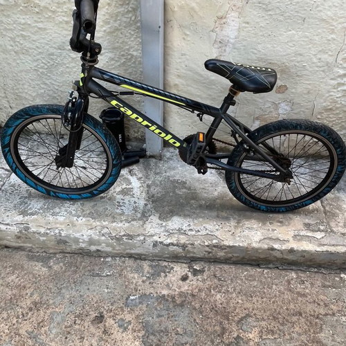 Capriolo BMX bike, black, 20 inch, disc brakes