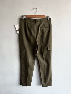 Панталон Zara S зелен нов с етикет