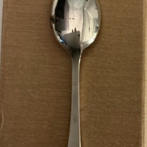 Vintage silver spoon 800 grade collectible