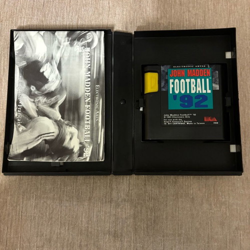 John Madden Football 92 Sega Mega Drive used, complete