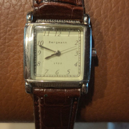 Bergmann 1922 Tank Style Quartz Watch