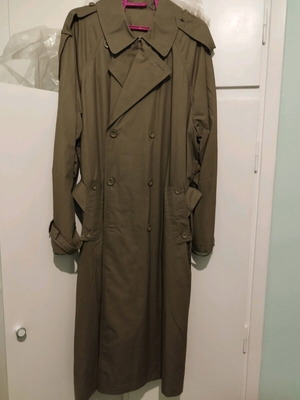 Vintage Greek Army Trench Coat like new