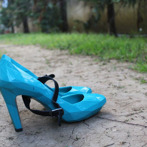 United Nude Lo Res shoes used, size 39, turquoise