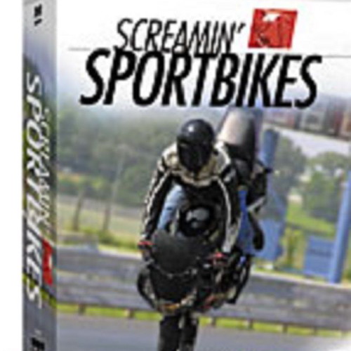 Screaming Sportbikes DVD used, pack of 4