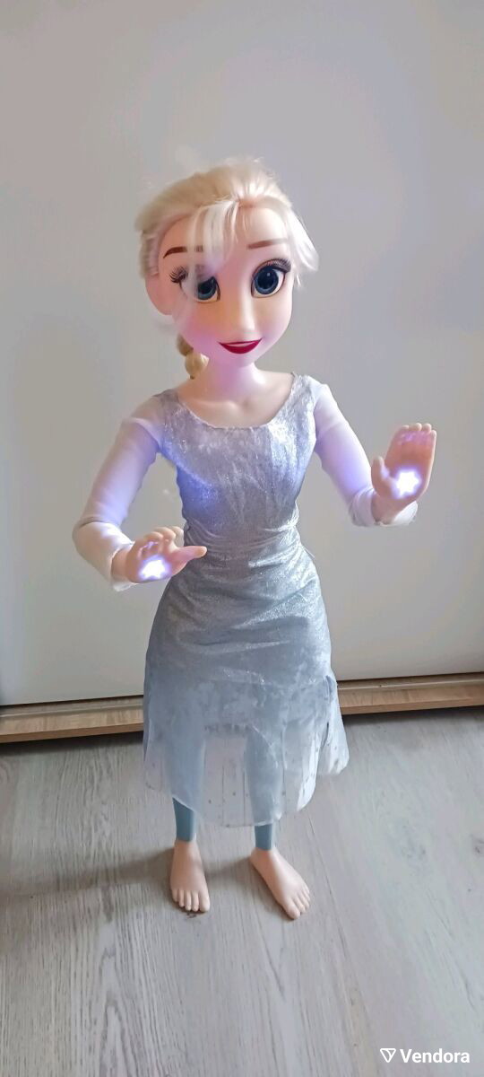 Elsa Frozen 2 Disney doll 81cm like new, -  85,00 - Vendora.cy