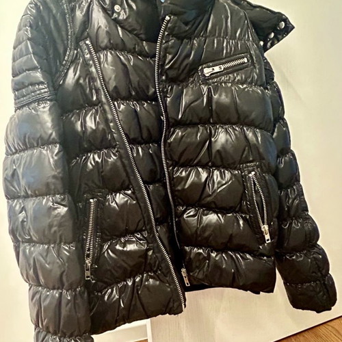Biker jacket Diabless with detachable hood like new, size S