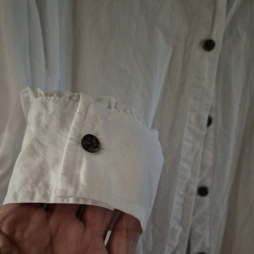 Primark White Cotton Shirt like new, XL
